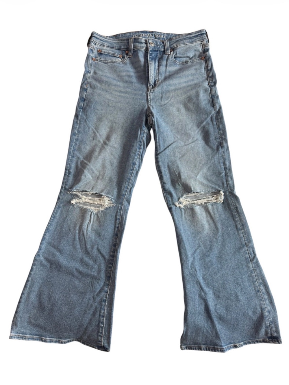 American Eagle Distressed Flared Women’s Jeans